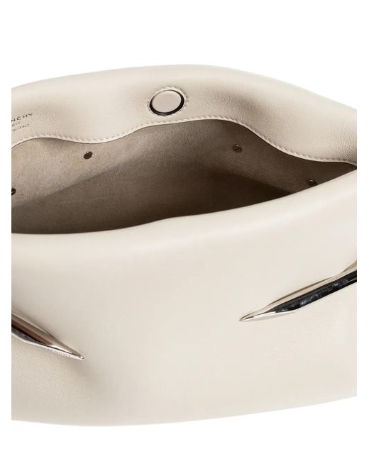 Givenchy Natural Metal-Detail Leather Tote Bag