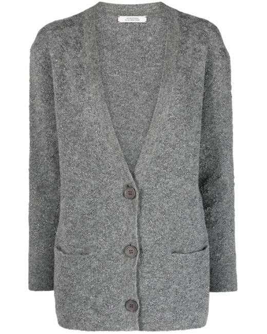 Dorothee Schumacher Flower Sparkle カーディガン Gray