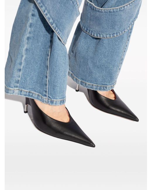 Zapatos con tacón de 120 mm Blumarine de color Black