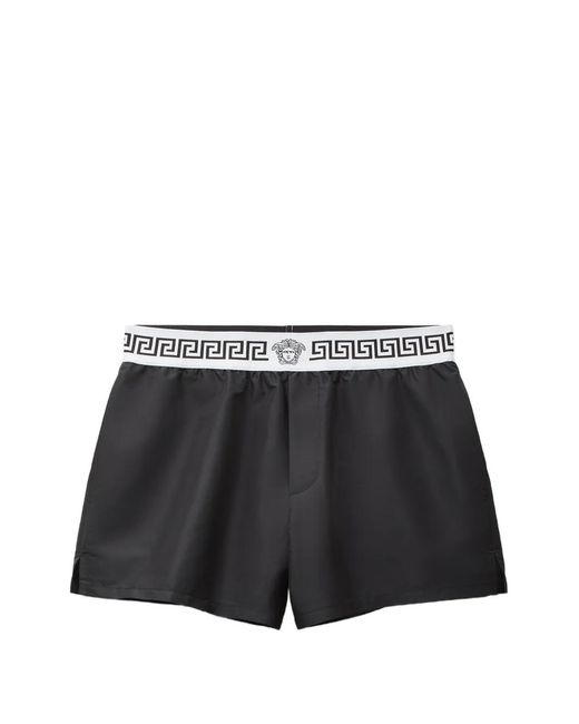 Versace Black Swim Shorts for men