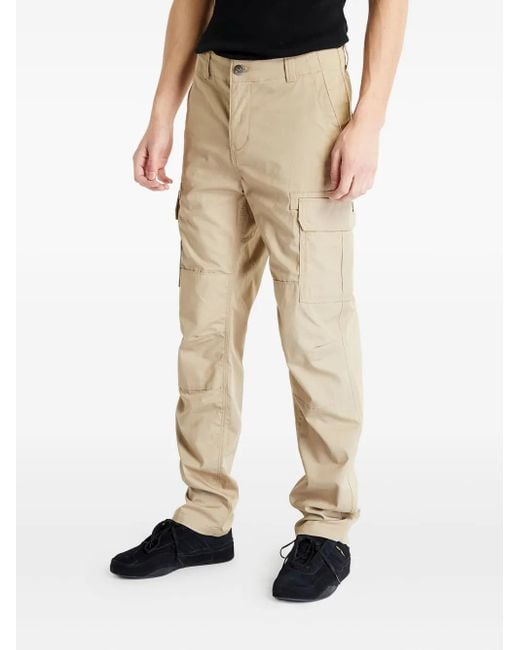 Dickies Natural Millerville Cargo-Pocket Trousers for men