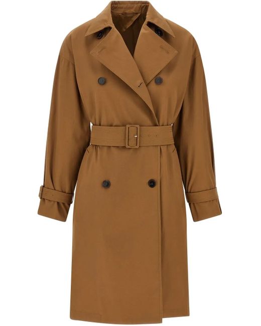 Max Mara Ebrien Trenchcoat in het Natural