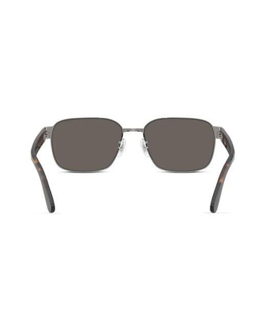 Ray-Ban Gray Logo-Lettering Sunglasses