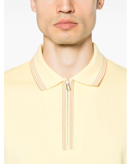 PS by Paul Smith Pikee-Poloshirt mit gestreiften Rändern in Yellow für Herren