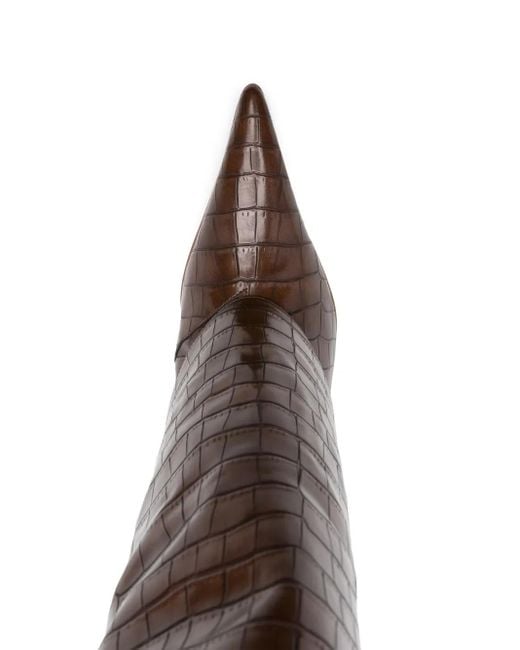 Gia Borghini Brown 110Mm Ros 31 Boots
