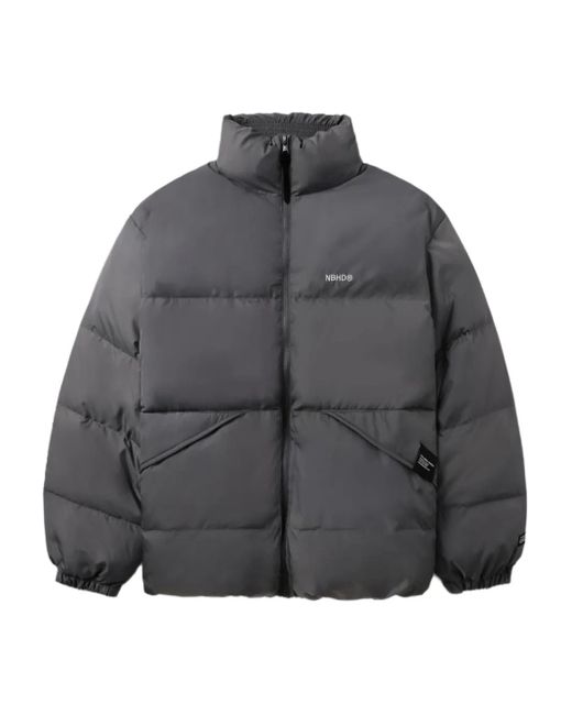 Piumino Trapuntato di Neighborhood in Gray da Uomo
