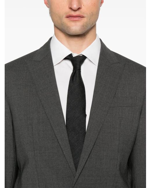 DSquared² Black Single-Breasted Suit for men