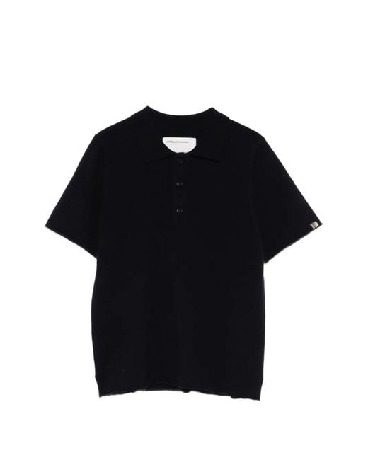 Extreme Cashmere Black Salamande Polo Shirt