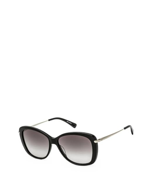 Longchamp Black Cat-Eye Sunglasses