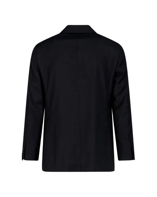 Caruso Black Single-Breasted Suit for men