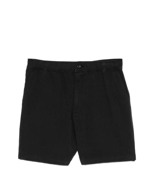 Ksubi Black Rugger Shorts for men