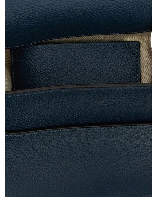 Chloé Blue Marcie Crossbody Bag