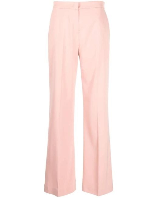 Pinko Flared Pantalon in het Pink