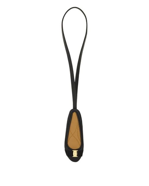 Ferragamo White Varina Charm