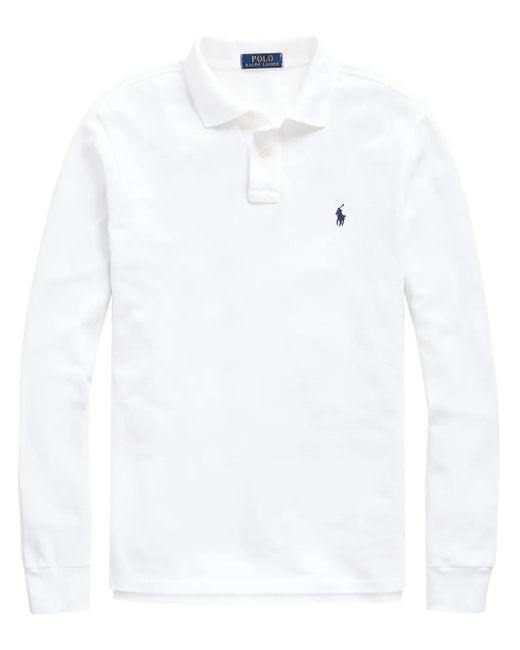 Polo Ralph Lauren Poloshirt Mit Logo-Stickerei in White für Herren
