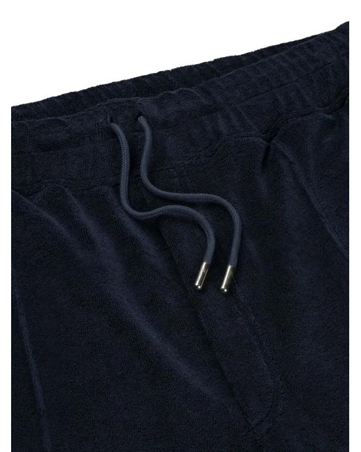Aurélien Blue Leisure Drawstring Shorts for men