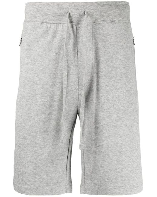 Polo Ralph Lauren Gray Fleece Sweat Shorts for men