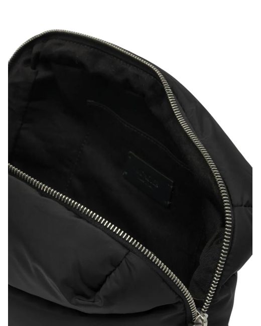 Moncler Black Caradoc Quilted Make Up Bag