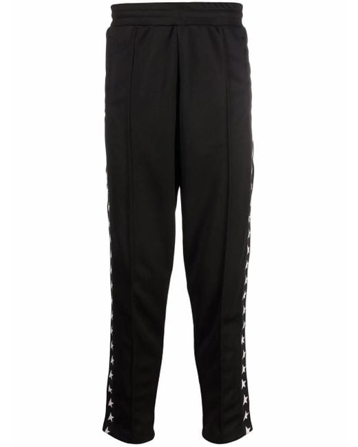 Golden Goose Deluxe Brand Star-print Track Pants Black for men