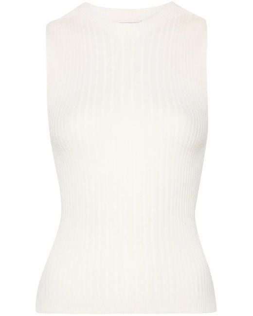 Peserico White Virgin Wool Top