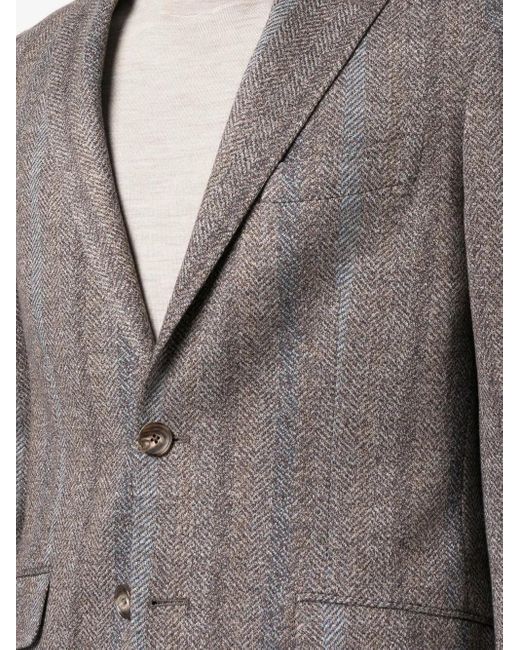 Etro Gray Blazers for men