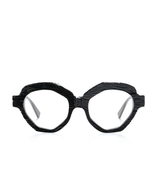 Gafas K29 con montura oversize Kuboraum de color Black