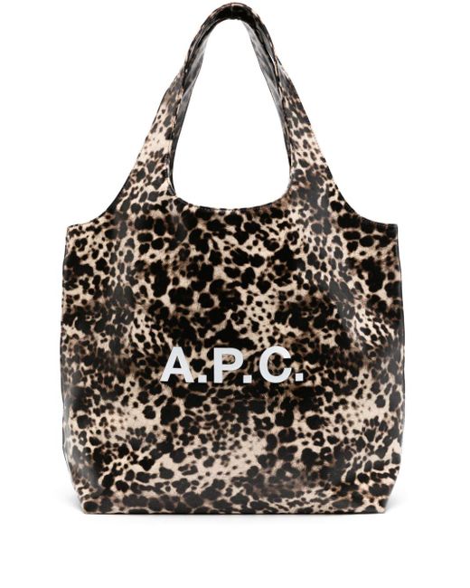 A.P.C. Black Ninon Tote Bag