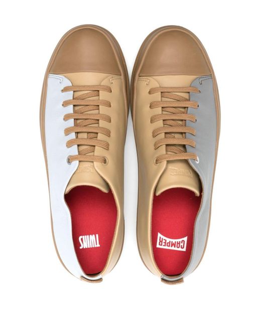 Camper White Chasis Twins Colour-block Sneakers for men
