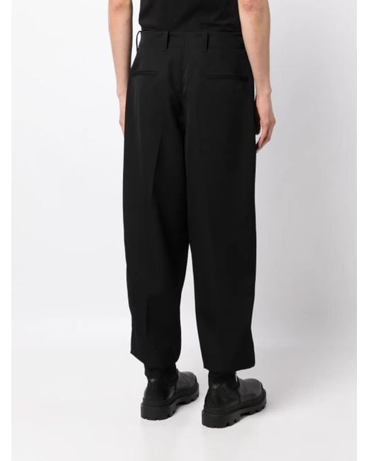 Jil Sander Wollen Broek in het Black voor heren