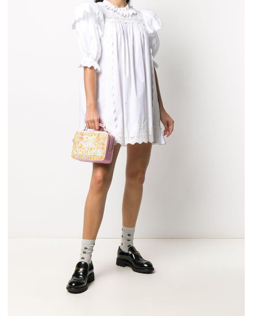 Marc Jacobs White The Victorian Smock Dress