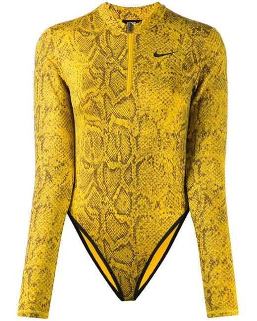 Nike Yellow Body mit Schlangen-Effekt