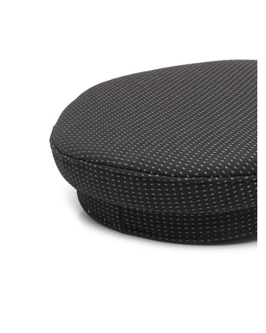 Manokhi Black Micro Dot Cap