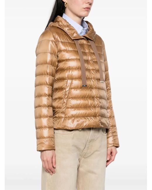 Herno Natural Hooded Puffer Jacket