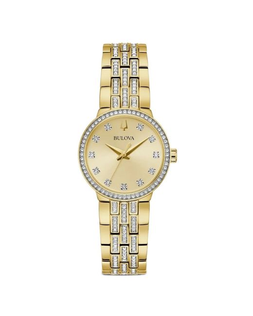 Bulova Metallic Crystal 29Mm Watch