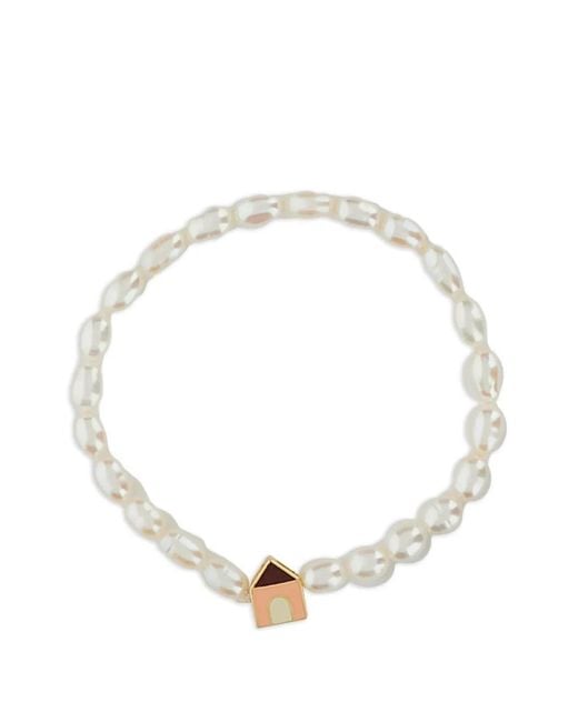Aliita White Casita Pearl Bracelet