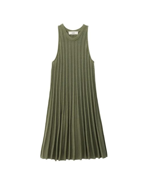 Vestido Sinta De Canalé Ba&sh de color Green