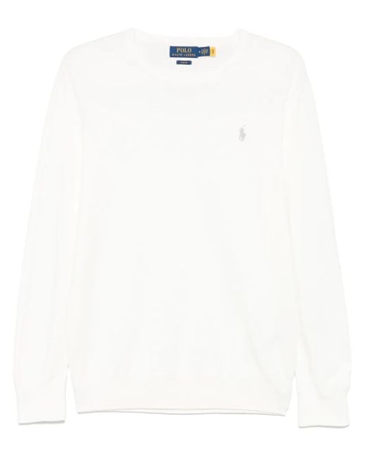 Polo Ralph Lauren White Sweaters for men