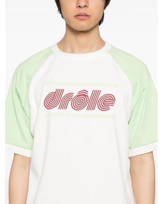 メンズ Drole de Monsieur Le Tシャツ White