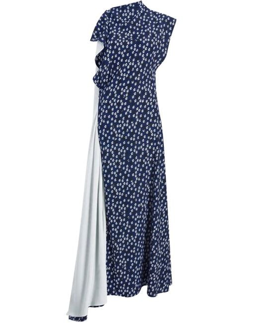 Proenza Schouler Blue Devyn Maxi Dress