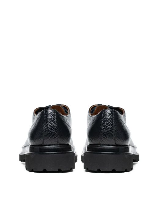 Poche Paris Black Adrien Derby Shoes for men
