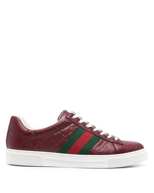 Gucci Red Trainers for men