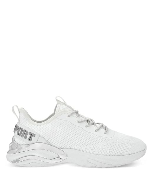 Philipp Plein White Runner Ps Sneakers