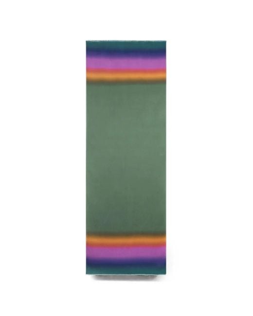 Etro Green Gradient-Effect Scarf for men