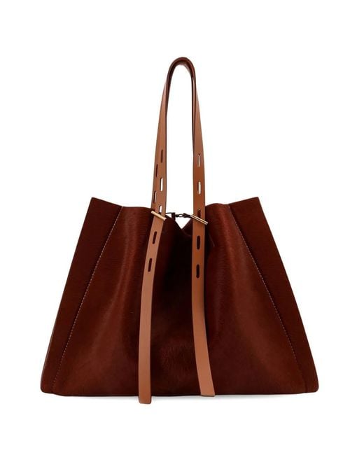 MINOBOSSI Brown Paula Shoulder Bag