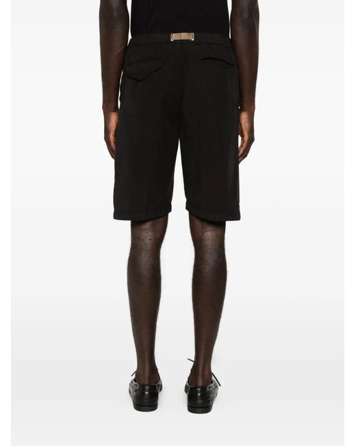 White Sand Black Kevin Shorts for men
