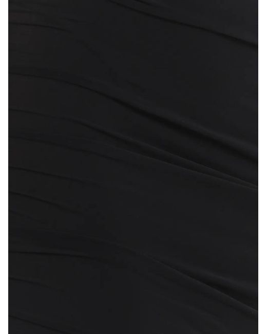Wolford Black Ruched Dress