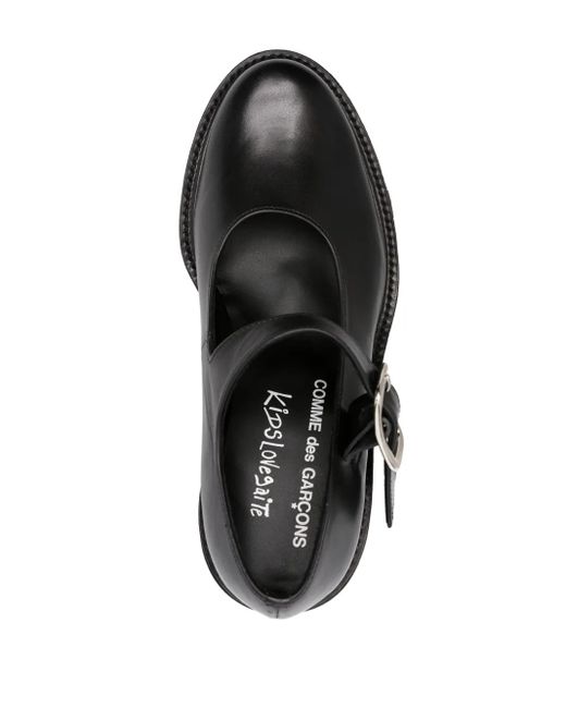 Comme des Garçons Black Leather Pumps