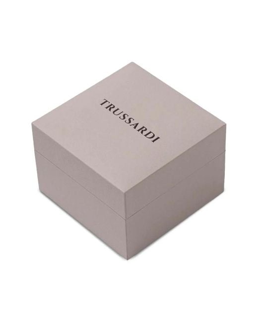 Trussardi White Two-Tone 30Mm Watch