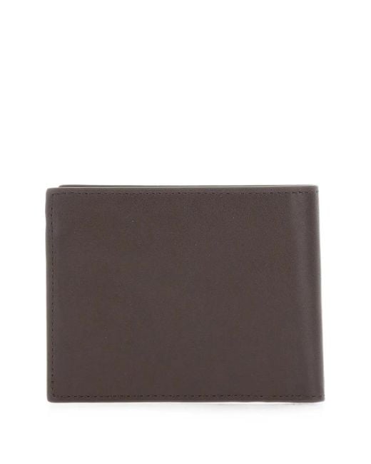 Gianni Chiarini Brown Logo-Plaque Leather Wallet for men