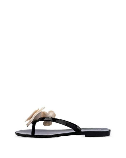 Melissa White Harmonic Springtime Flip-Flops